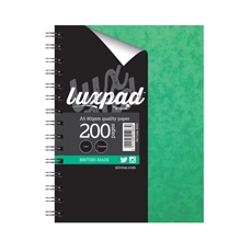 Silvine Luxpad Wire Notebook A5 Pk6