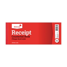 Silvine Receipt Bk Counterfoil Pk36