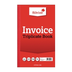 Silvine Triplicate Bk 8.25x5 Inv 619