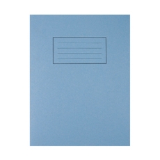 Silvine 9x7 Exer Books R/M Blu Pk10