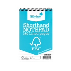 Silvine Shorthand Notepad 160P P10