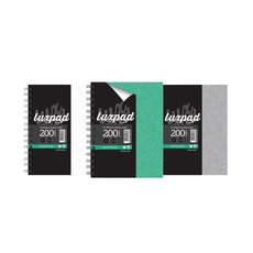 F Silvine Luxpad Hback Nbook A5