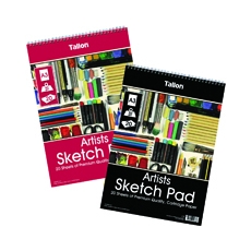 Tallon Artist Sketch Pad 20Sh A3 Pk6