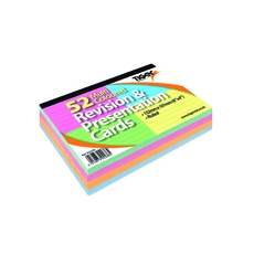 Revision Cards 52 Multicoloured Pk10