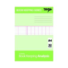 Book Keeping Analysis Book Pack 6