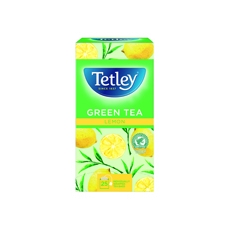 Tetley Green Tea w/Lemon Teabag Pk25