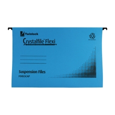 Rexel Crystalfile Flx Std Fc Blu P50