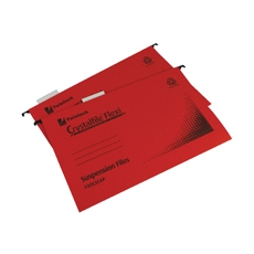 Rexel Crystalfile Flx Std Fc Red P50