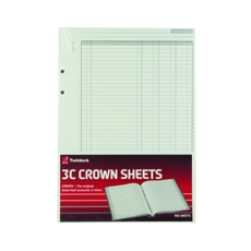 Rexel Crown 3C F9 Treble Cash Pk100