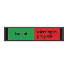 Stewart Slide Sign Vacant/Meet