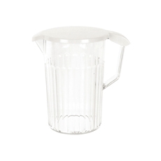 Polycarb Jug with Lid 1.4L Clear