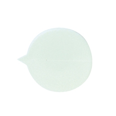 Gosecure Plain Round Seals Wht Pk500