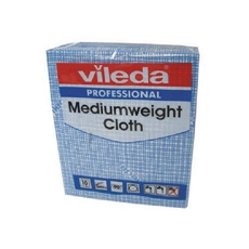 Vileda Medium Weight Cloth Ble Pk10