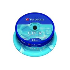 Verbatim CD-R Nonprintable Spd Pk25