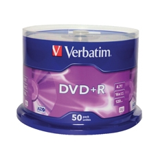 Verbatim DVD+R 4.7Gb Spindl Of 50