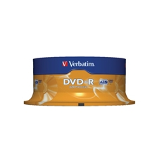 Verbatim DVD-R 16x Spd Pk25 43522