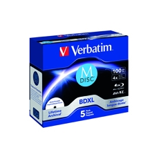 Verbatim M-Disc BD-R XL 100GB Pk5