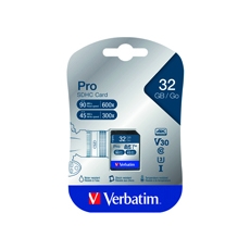 Verbatim Pro SDHC 32Gb Memory Card