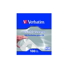 Verbatim CD/DVD Paper Sleeves Pk100