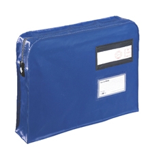 Gusset Mailing Pouch Blue