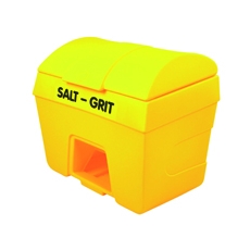 Salt/Grit Bin with Hopper 400L Ylw