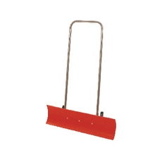 Red Plastic 870mm Blade Snow Pusher