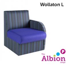 Wollaton Reception and Break -Out Chair with Left Arm