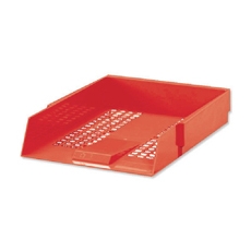 Np Contract Letter Tray Red