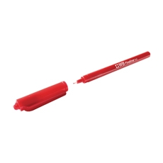 Fineliner 0.4mm Red Pens Pk10