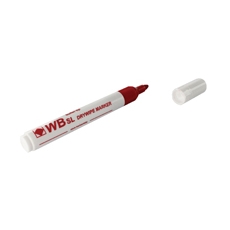 Red Whiteboard Markers Chisel Pk10