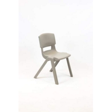 Postura Plus Posture Chair 430mm H Ash Grey