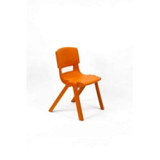 Postura Plus Posture Chair 430mm H Tangerine Fizz