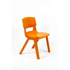 Postura Plus Posture Chair 460mm H Tangerine Fizz