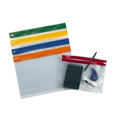 Zip Wallets A4 Assorted Pk100 SK12796