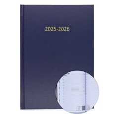 2025/26 ACADEMIC Diary A4 Page/Day BLUE