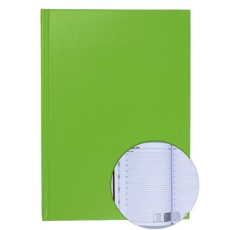 2025/26 ACADEMIC Diary A4 Page/Day LIME GREEN