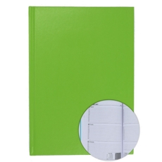 2025/26 ACADEMIC Diary A4 Week/View LIME GREEN