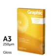 Graphic A3 Gloss Laminating Pouches 250 Micron (Pk of 100)