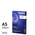 Graphic A5 Gloss Laminating Pouches 150 Micron (Pk of 100)