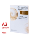 Graphic A3 Matt Laminating Pouches 250 Micron (Pk of 100)