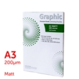 Graphic A3 Matt Laminating Pouches 200 Micron (Pk of 100)