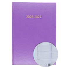 2026/27 ACADEMIC Diary A5 Week/View MAUVE