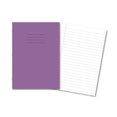 A4 Exercise Books * 12mm F/M 64Pg * Purple