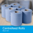 Centrefeed Blue Roll - Super Strong 2-ply (pk of 6)