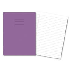 A4+ Exercise Books 12mm F/M 80Pg Purple