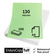 EnduroCopy Tuff A4 - 130 micron Paper, Matt Green