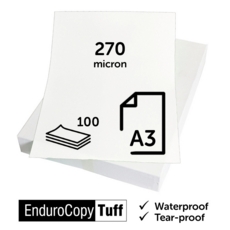EnduroCopy Tuff A3 - 270 micron Paper, Matt White