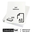 EnduroCopy Tuff A3 - Self Adhesive Paper, Gloss White