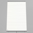 Flip Chart Pad Black 40mm Lines
