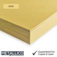 Metallico Copy Xtra 240gsm A4 Gold
